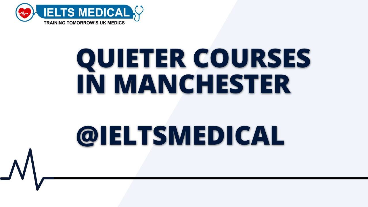 Manchester For Quieter Courses 